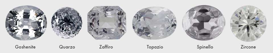 Gemme simili al diamante