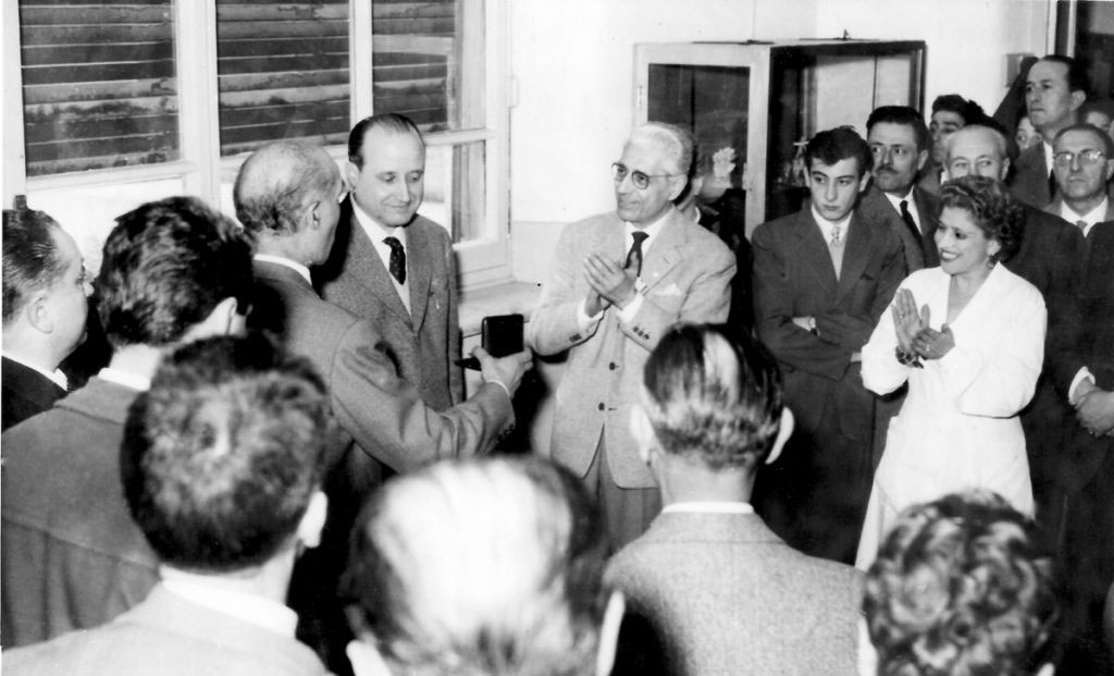 1957 – Inaugurazione del Servizio Pubblico di Controllo per le pietre preziose e le perle a Valenza Po, a carico della Camera di Commercio di Alessandria